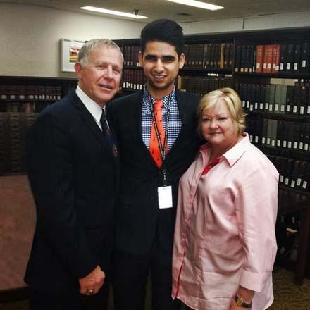 Timothy with the parents of the late Matthew Shepard, Judy and Dennis Shepard, at The Ralph J. Bunche Library (formerly the State Department Library, the oldest federal government library in the United States) during a panel hosted there on behalf the Matthew Shepard Foundation for U.S. Department of State foreign service officers and civil servants (spring 2014)